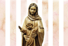 「同耶穌的母親瑪利亞……」(宗一14)