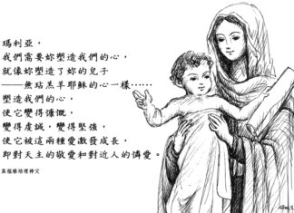 瑪利亞,我們需要妳塑造我們的心