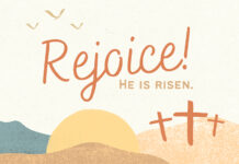 我們的逾越節基督戰勝了死亡,祂活著並與我們同行